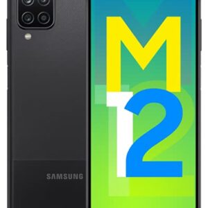 Samsung Galaxy M12 (Black,4GB RAM, 64GB Storage) 6000 mAh with 8nm Processor | True 48 MP Quad Camera | 90Hz Refresh Rate